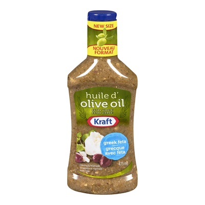 KRAFT GREEK FETA EXTRA VIRGIN OLIVE OIL