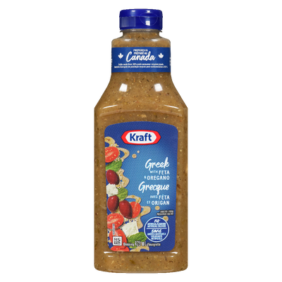 Kraft - Greek Salad Dressing with Feta & Oregano