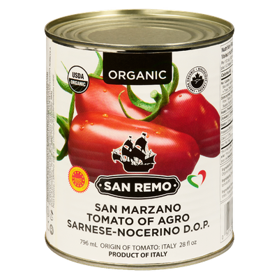 San Remo - Organic San Marzano Tomatoes D.O.P