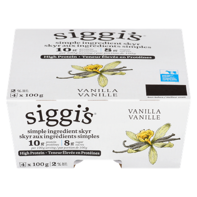 Siggi's - Skyr Vanilla Yogurt 10g Protein