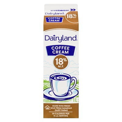 DAIRYLAND COFFEE CREAM 18%