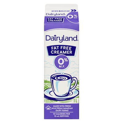 DAIRYLAND FAT FREE CREAMER