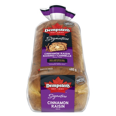 Dempster's Signature Bread - Cinnamon Raisin