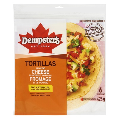 Dempsters - 10" Cheese Tortillas
