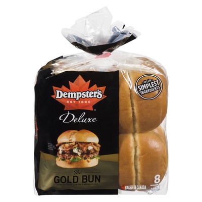 Dempster's Signature - Hamburger Buns - The Gold Bun