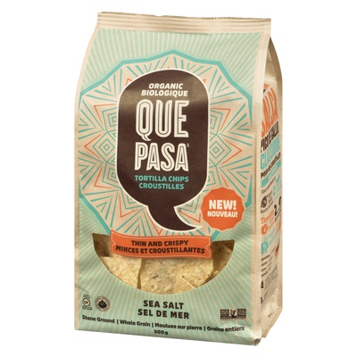 Que Pasa - Organic Sea Salt Tortilla Chips