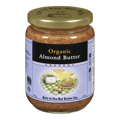 Nuts to You - Organic Almond Butter, Crunchy