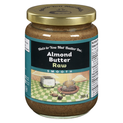 Nuts To You Butter Inc. - Almond Butter - Smooth Raw
