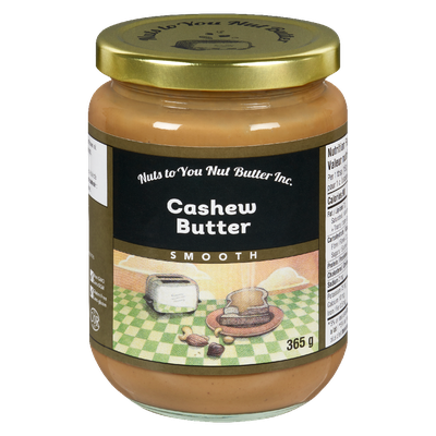 Nuts to You Butter Inc. - Cashew Butter - Smooth