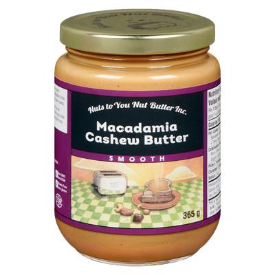 Nuts to You Butter Inc.- Macadamia Cashew Butter
