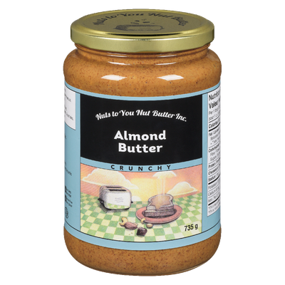 Nuts to You - Crunchy Almond Nut Butter 735g