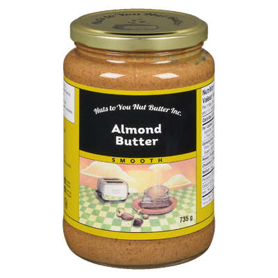 Nuts to You - Smooth Almond Nut Butter 735g