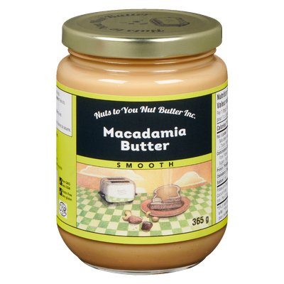 Nuts to You Butter Inc.- Macadamia Butter - Smooth
