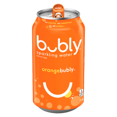 Bubly - Sparkling Water, Orange