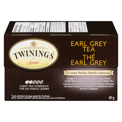 Twinings - Earl Grey Tea, Creamy Vanilla