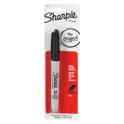 Sharpie - Fine Point Permanent Marker, Black