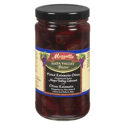 Mezzetta - Pitted Kalamata Olives, Napa Valley Cabernet
