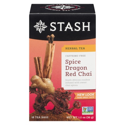STASH TEA SPICE DRAGON RED CHAI