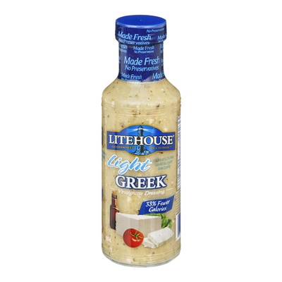 L/HOUSE DRESSING-LT GREEK
