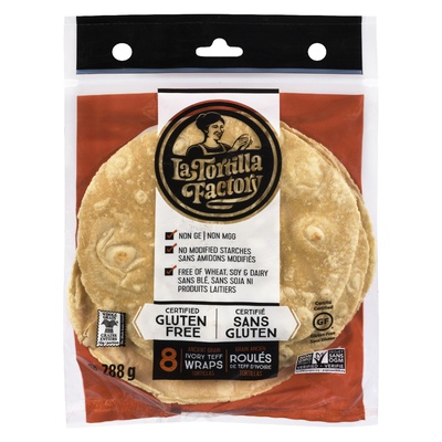 LA TORTILLA FACTORY Gluten Free WRAP 6.75"