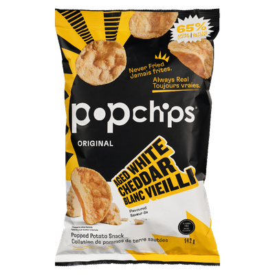 Pop Chips - Aged White Cheddar Popped Potato Snacks