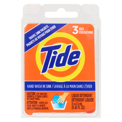 Tide - Travel Laundry Packets