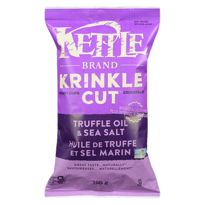 Kettle Brand - Krinkle Cut Truffle & Sea Salt Chips