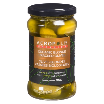 Acropolis Organics - Blonde Cracked Olives