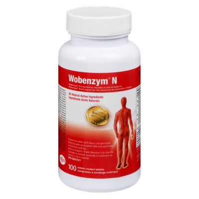 Wobenzym N - Promote Healthy Joints And Muscles 100 Tablets