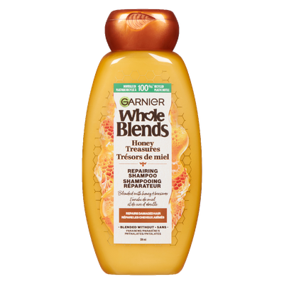 Garnier - Whole Blends Shampoo, Honey Water Moisture Restoring