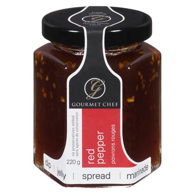 GOURMET CHEF JELLY RED PEPPER