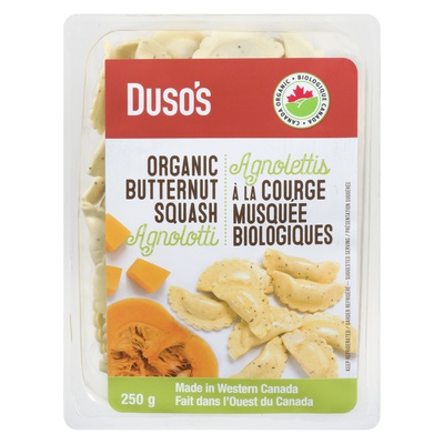 DUSO ORGANIC BUTTERNUTSQUASH AGNOLOTTI