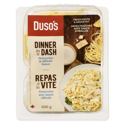 DUSOS DINNER FETTUCCINE ALFREDO SAUCE