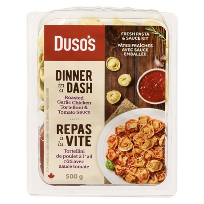 DUSOS DINNER TORTELLONI TOMATO SAUCE