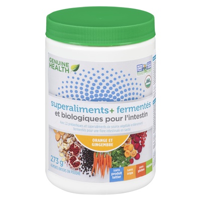 Genuine Health - Organic Gut Health Probiotic Superfood Natural Powder