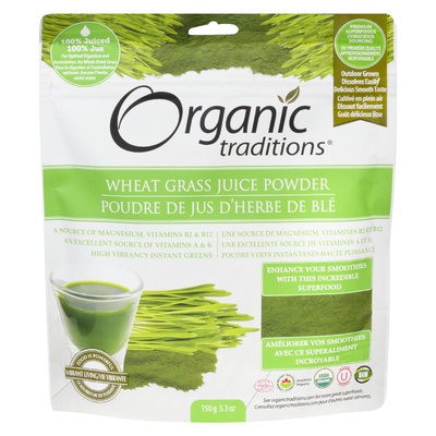 Organic Traditions - Wheat Grass Juice Powder