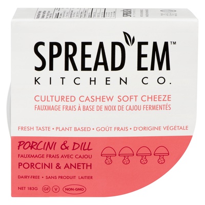 SPREAD EM CASHEW PORCINI DILL