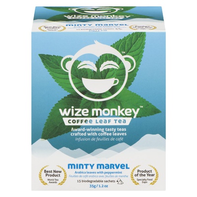 WIZE MONKEY MINTY MARVEL TEA