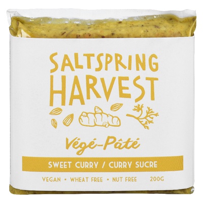 SALT SPR HARVEST VEGGIE PATE SWEET CURRY