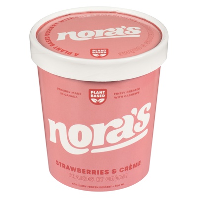 Nora's Strawberries & Creme Dessert (Non-Dairy)
