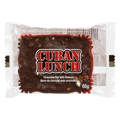 Cuban Lunch - Chocolate Bar with Peanuts