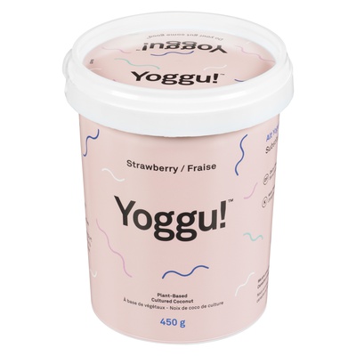 Yoggu! - Strawberry Plant Based Cultured Coconut