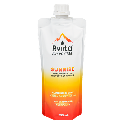 Rviita Energy Tea - Sunrise Mange Green Tea Clean Energy Drink