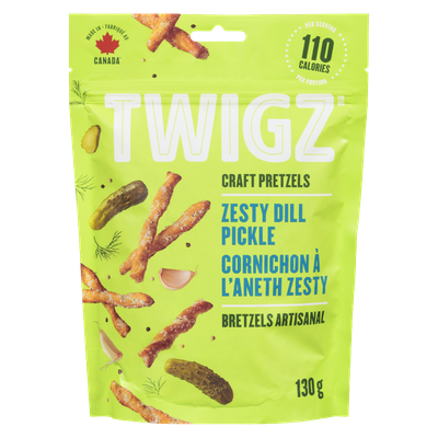 Twigz - Zesty Dill Pickle Pretzels