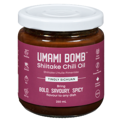 Umami - Bomb Shiitake Chili Oil, Tingly Sichuan