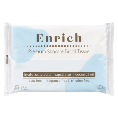 Enrich - Premium Skincare Facial tissue, 3 Ply