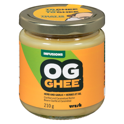 OG Ghee - Clarified And Caramelized Butter, Herb And Garlic
