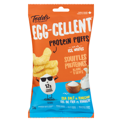Todd's Better Snack's - Egg-Cellent Protein Puffs Salt & Vinegar