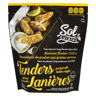 SOL CUSINE ANCIENT GRAINS CHIK'N TENDERS
