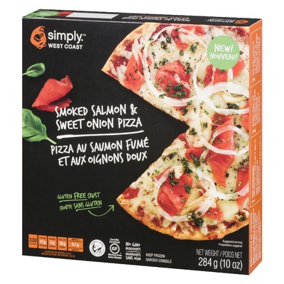 SMKD SLMN & SWT ONION PIZZA
